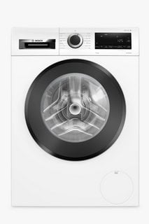 BOSCH 10KG WASHING MACHINE: MODEL WGG25402GB - RRP £599 . JOHN PYE TECHNICAL WHITE GOODS CONDITION REPORT: UNIT POWERED UP, NO ERROR CODE APPARENT, FASCIA INSPECTION PASS. DATE OF CHECK 9.10.24 - PLE