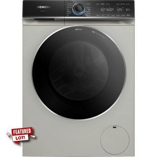 SIEMENS 10KG WASHING MACHINE: MODEL WG56B2ATGB - RRP £1199: LOCATION - D1