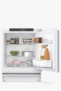 BOSCH INTEGRATED UNDERCOUNTER FRIDGE: MODEL KUR21VFE0G - RRP £499: LOCATION - D1