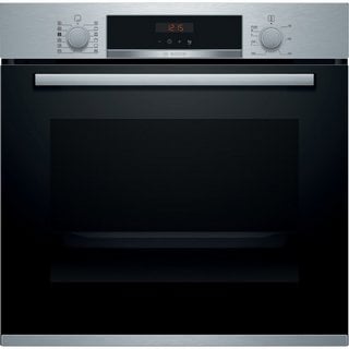 BOSCH BUILT IN SINGLE ELECTRIC OVEN: MODEL HBS573BS0B - RRP £606: LOCATION - D1