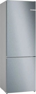 BOSCH FRIDGE FREEZER: MODEL KGN492LDFG - RRP £899 . JOHN PYE TECHNICAL WHITE GOODS CONDITION REPORT: UNIT POWERED UP, NO ERROR CODE APPARENT, DENTS ON FRONT. DATE OF CHECK 9.10.24 - PLEASE NOTE, THIS