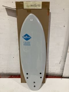 SOFTTECH SABRE 5FT FOAM SURFBOARD ICE BLUE RRP £329.95