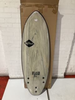 SOFTTECH FLASH 5FT FOAM SURFBOARD GREY MARBLE RRP £349