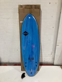 SOFTECH ERIC GEISELMAN FLASH 5FT FOAM SURFBOARD AQUA MARBLE TOTAL RRP £329.95