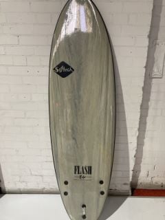 SOFTTECH FLASH 6FT FOAM SURFBOARD GREY MARBLE RRP £349.99