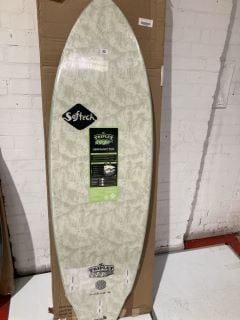 SOFTTECH THE TRIPLET 6FT FOAM SURFBOARD PALM RRP £332.99