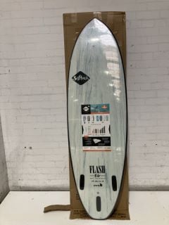 SOFTTECH FLASH 6FT FOAM SURFBOARD GREY MARBLE RRP £349.99