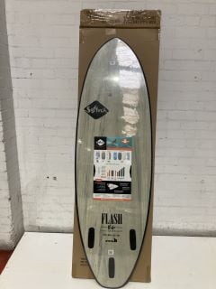 SOFTTECH FLASH 5FT 7 FOAM SURFBOARD GREY MARBLE RRP £349.99