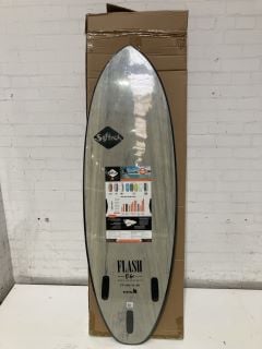 SOFTTECH FLASH 5FT 7 FOAM SURFBOARD GREY MARBLE RRP £349.99