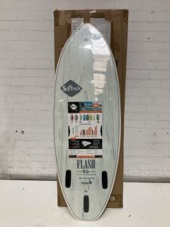 SOFTTECH FLASH 5FT FOAM SURFBOARD GREY MARBLE RRP £349