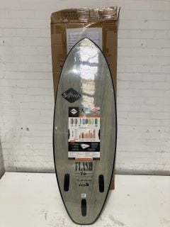 SOFTTECH FLASH 5FT FOAM SURFBOARD GREY MARBLE RRP £349