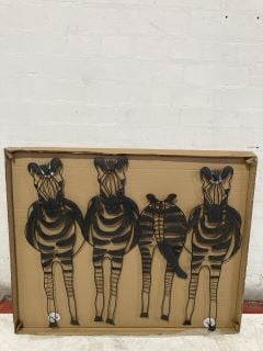 2 X STATIC STRIPES ZEBRA FRIEZE TOTAL RRP £140