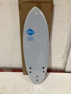 SOFTTECH SABRE 5FT 6 FOAM SURFBOARD ICE BLUE RRP £329.95