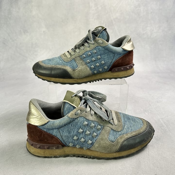 Valentino Garavani Camo Rockrunner Sneakers - Size 41 (VAT ONLY PAYABLE ON BUYERS PREMIUM)