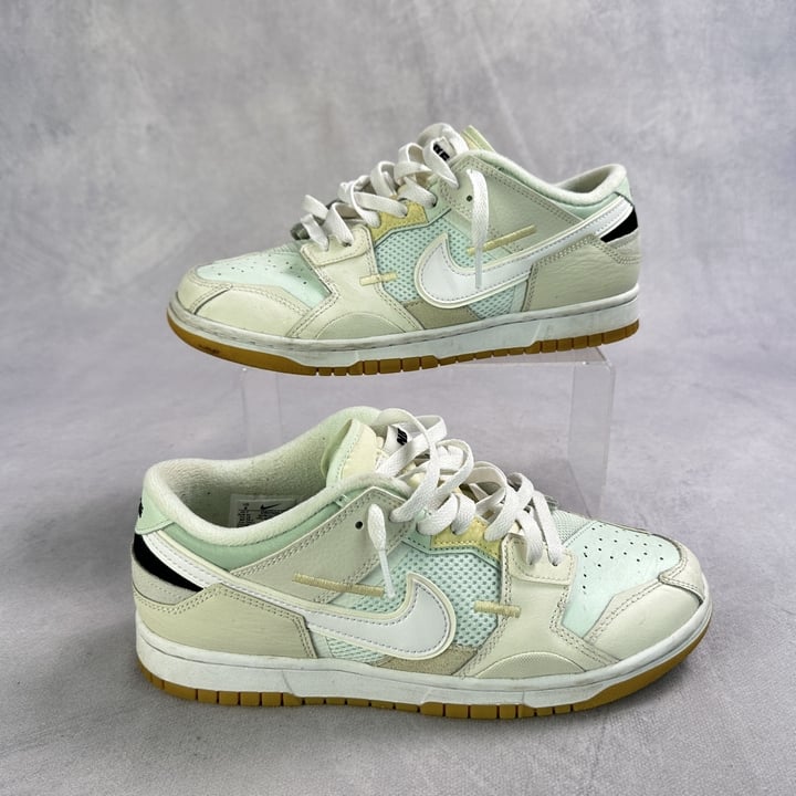 Nike Dunk Low Scrap Sea Glass DB0500-100 Sneakers - Size UK 7 (VAT ONLY PAYABLE ON BUYERS PREMIUM)