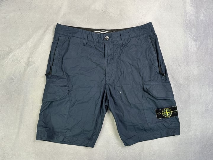 Stone Island Casual Shorts - Size W32 (VAT ONLY PAYABLE ON BUYERS PREMIUM)