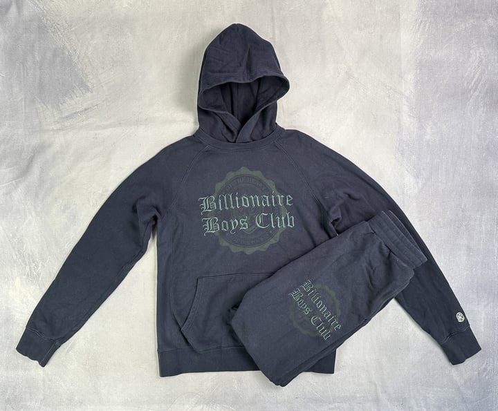 Billionaire Boys Club Hoodie & Bottoms - Size M (VAT ONLY PAYABLE ON BUYERS PREMIUM)