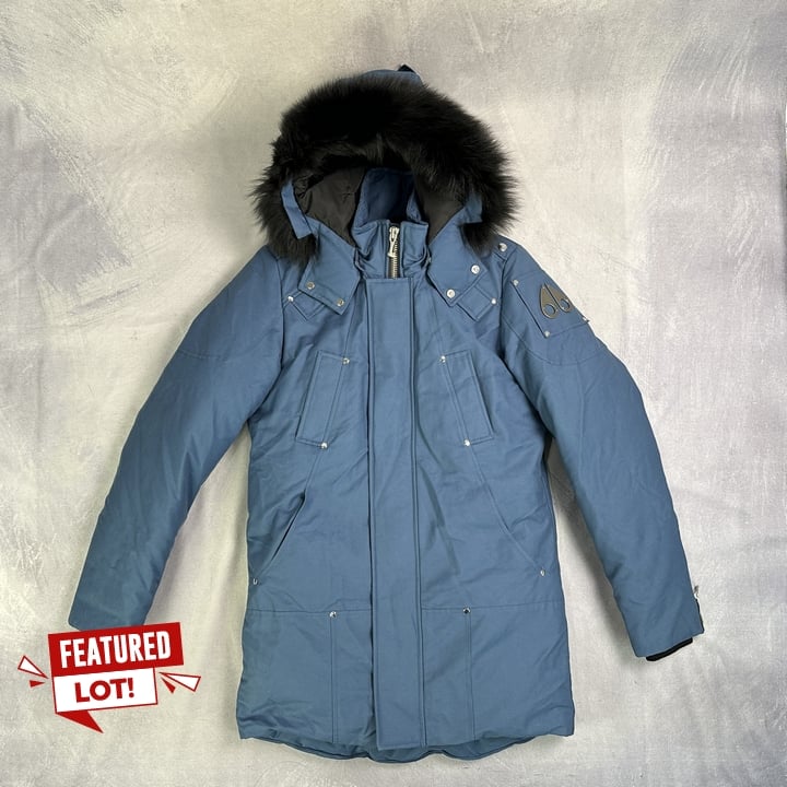 Moose Knuckles Original Stirling Down Parka - Size S (VAT ONLY PAYABLE ON BUYERS PREMIUM)