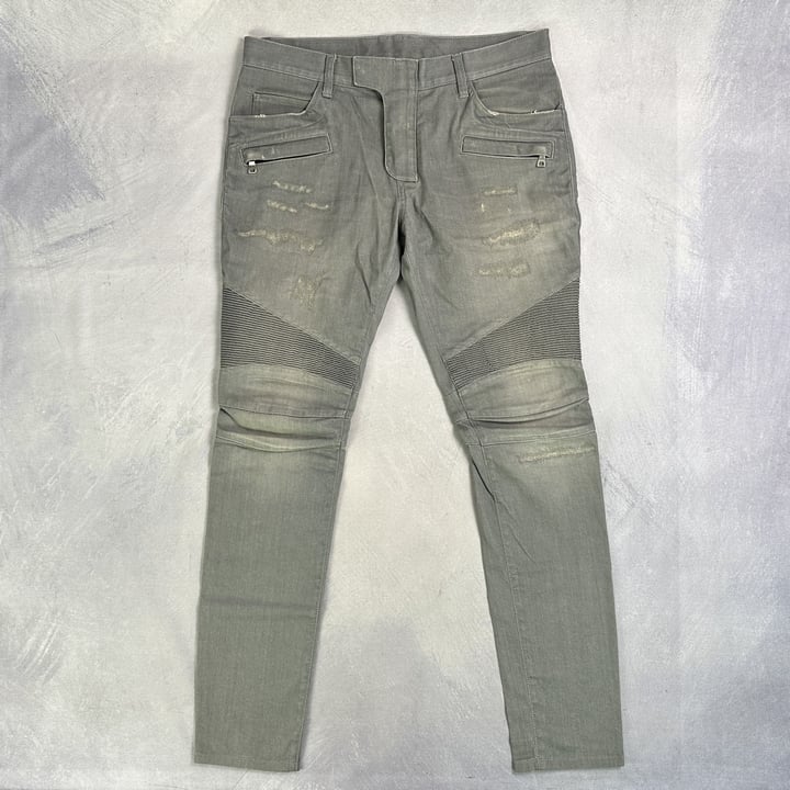 Balmain Jeans - Size 33 (VAT ONLY PAYABLE ON BUYERS PREMIUM)