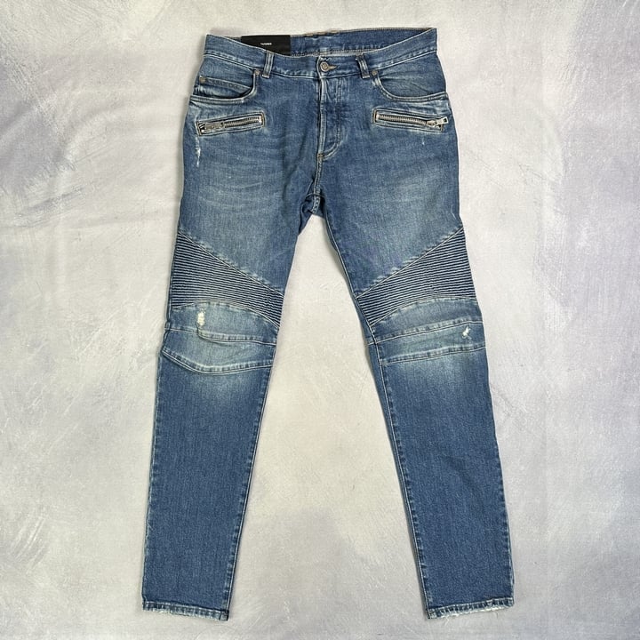 Balmain Jeans - Size 30 (VAT ONLY PAYABLE ON BUYERS PREMIUM)