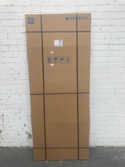 GEBERIT 76 X 190CM SHOWER SIDE PANEL FOR GEO DOOR - MODEL NO. 560.107.00.2 - RRP £156