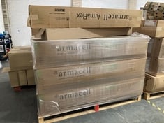 PALLET OF ASSORTED BATHROOM ITEMS TO INCLUDE AFLEX 19012 BLACK O 1/2OD X 3/4WT (KERBSIDE PALLET DELIVERY)