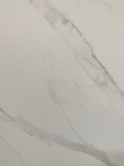 APPROX 2.4 X 1M COREX SHOWER PANEL IN CARRARA MARBLE MATT