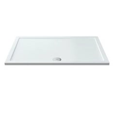 NUIE RECTANGULAR SLIMLINE SHOWER TRAY 1400 X 900MM - WHITE - TOTAL LOT RRP £356