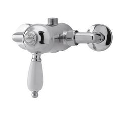 NUIE EDWARDIAN MANUAL SHOWER VALVE - CHROME - RRP £201