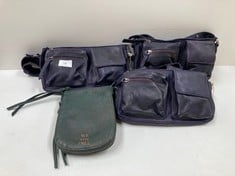 4 X PREMIUM DESIGNER BAGS (TOTAL P.V.P 352€) - LOCATION 10A.