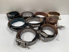 9 X PREMIUM DESIGN BELT (TOTAL P.V.P 532€) - LOCATION 10A.