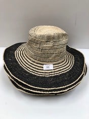 7 X PREMIUM DESIGN STRAW HAT (TOTAL P.V.P 336€) - LOCATION 3A.