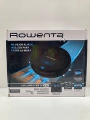 ROBOT HOOVER ROWENTA EXPLORER SERIES 20 AQUA BLACK (TOTAL P.V.P 348€) - LOCATION 13A.