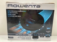 ROBOT HOOVER ROWENTA EXPLORER SERIES 20 AQUA BLACK (TOTAL P.V.P 348€) - LOCATION 13A.