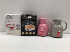 4 X ASSORTED KITCHEN ITEMS INCLUDING FOOD CONTAINER - LOCATION 50B.