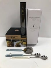 6 X KITCHEN SUNDRIES INCLUDING ELECTRIC BOTTLE OPENER-LOCATION 50B.