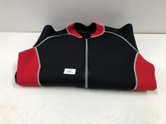 SEAC COLOE WETSUIT BLACK AND RED SIZE L -LOCATION 42B.