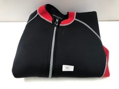 WETSUIT BLACK AND RED COLOUR SIZE XXXXL-LOCATION 36B.