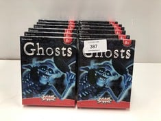 12 X BOARD GAME GHOSTS-LOCATION 14B.