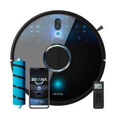 CECOTEC ROBOT HOOVER AND FLOOR CLEANER CONGA 7090 IA. ARTIFICIAL INTELLIGENCE AND LASER, 4 IN 1, 10000 PA, CYCLONIC TECHNOLOGY, APP, RECOGNISES OBJECTS, ROOMS, FLOORS AND PETS, ROOMPLAN 3.0 (TOTAL P.