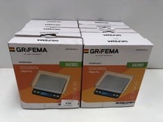 10 X GRIFEMA KITCHEN SCALES - LOCATION 15B.