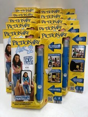 11 X MATTEL GAMES PICTIONARY AIR, SEE WHAT YOU DRAW ON SCREEN, FAMILY BOARD GAME +7 YEARS - LOCATION 23B.