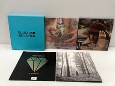 5 X VINYL ARTISTS INCLUDING THE LAST OF THE LINE - LOCATION 43B.