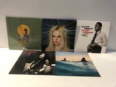 5 X ASSORTED ARTISTS VINYL INCLUDING DUA LIPA - LOCATION 47B.