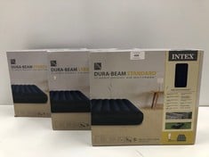 3 X MATTRESSES INTEX DURA-BEAM STANDARD CLASSIC DOWNY AIR MATTRESS-LOCATION 44B.