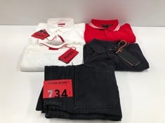 5 X HUGO BOSS GARMENTS INCLUDING SHIRT SIZE XL-LOCATION 32B.