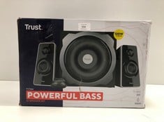 TRUST SOUND SYSTEM 2.1 SPEAKER SET ( TOTAL P.V.P 85€)-LOCATION 4B.