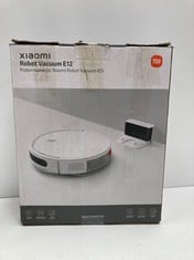 ROBOT HOOVER XIAOMI E12 MODEL B112 (TOTAL P.V.P 149€) - LOCATION 21A.