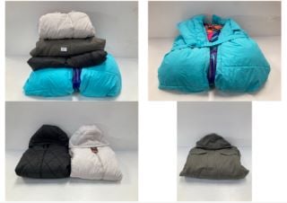 4 X JACKETS VARIOUS MAKES AND MODELS INCLUDING CHAOUICHE XL - LOCATION 17C.