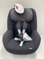 BÉBÉBÉ CONFORT PEARL, CAR SEAT GROUP 1 ISOFIX, BLACK (BLACK RAVEN) - LOCATION 33C.